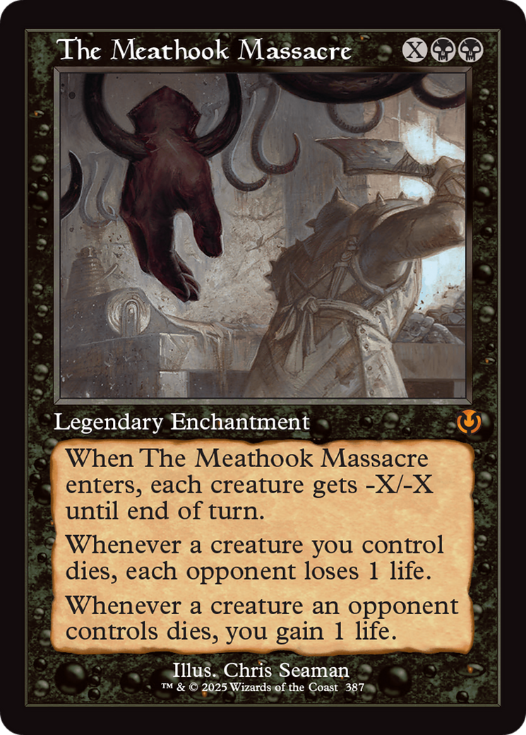 The Meathook Massacre (Retro Frame) [Innistrad Remastered] | Gamer Loot