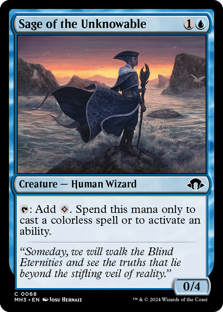 Sage of the Unknowable [Modern Horizons 3] | Gamer Loot