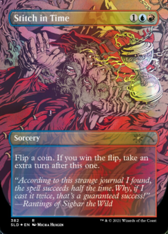 Stitch in Time // Stitch in Time (Borderless) [Secret Lair Drop Series] | Gamer Loot