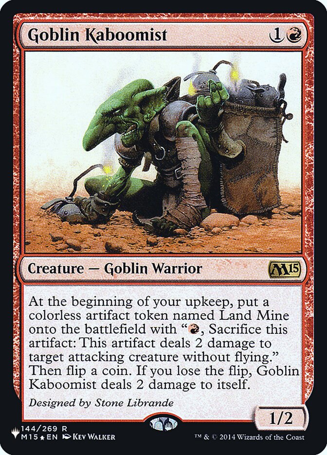 Goblin Kaboomist [Secret Lair: Heads I Win, Tails You Lose] | Gamer Loot