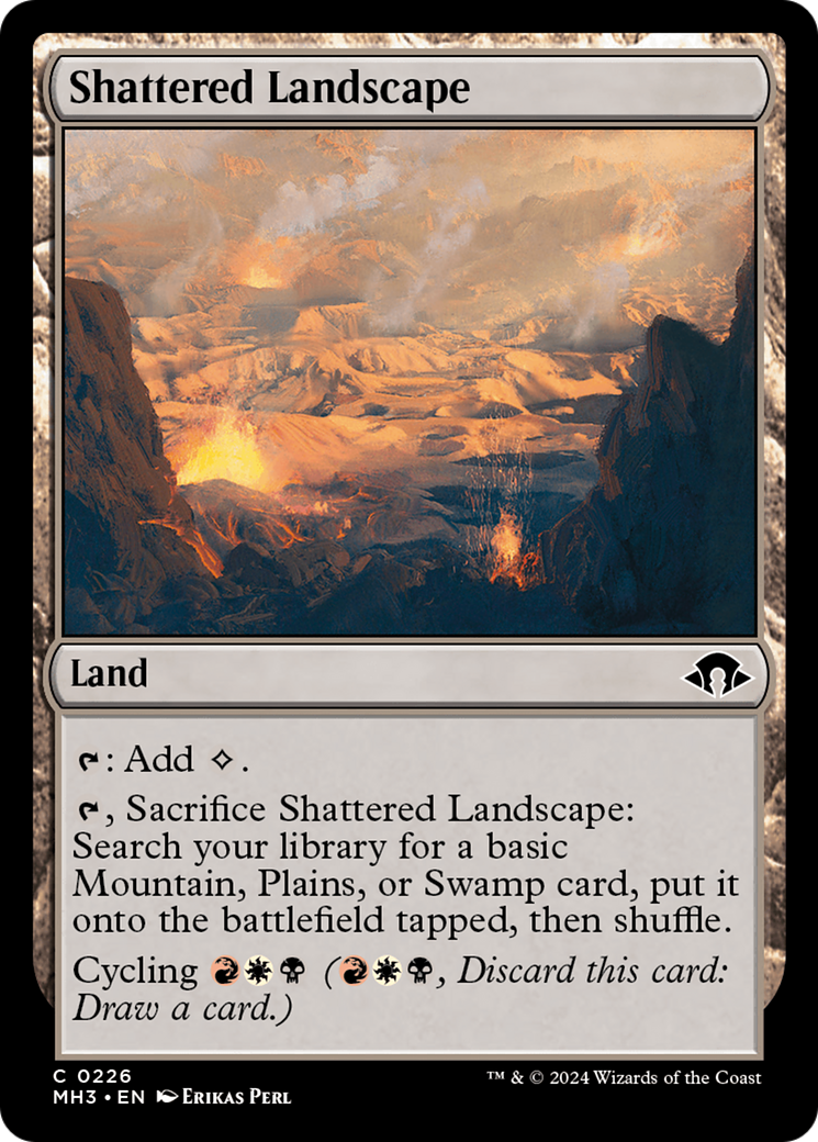 Shattered Landscape [Modern Horizons 3] | Gamer Loot