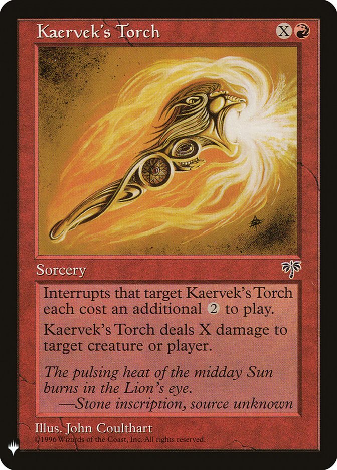 Kaervek's Torch [Mystery Booster] | Gamer Loot