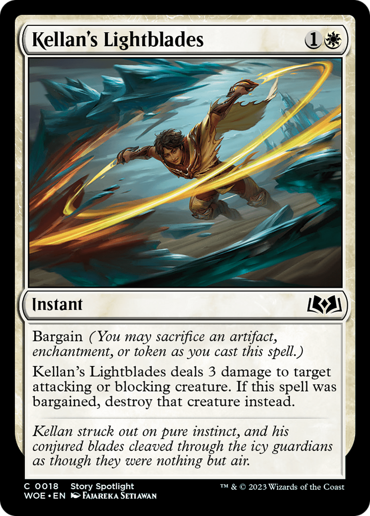 Kellan's Lightblades [Wilds of Eldraine] | Gamer Loot