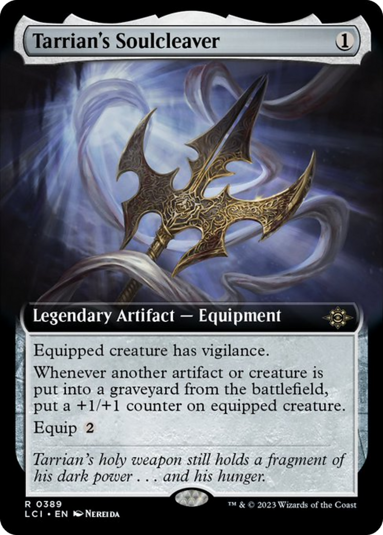 Tarrian's Soulcleaver (Extended Art) [The Lost Caverns of Ixalan] | Gamer Loot