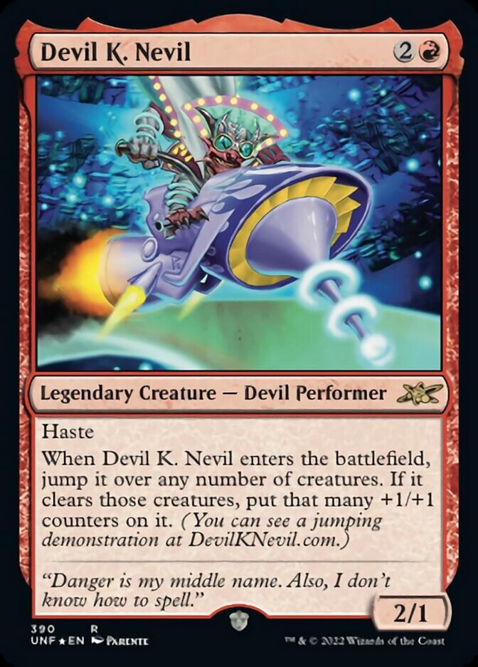 Devil K. Nevil (Galaxy Foil) [Unfinity] | Gamer Loot