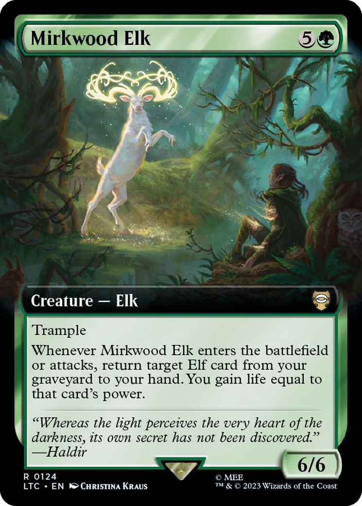 Mirkwood Elk (Extended Art) [The Lord of the Rings: Tales of Middle-Earth Commander] | Gamer Loot