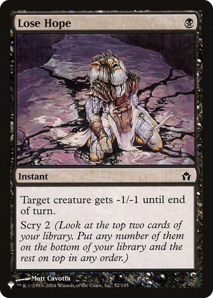 Lose Hope [The List] | Gamer Loot