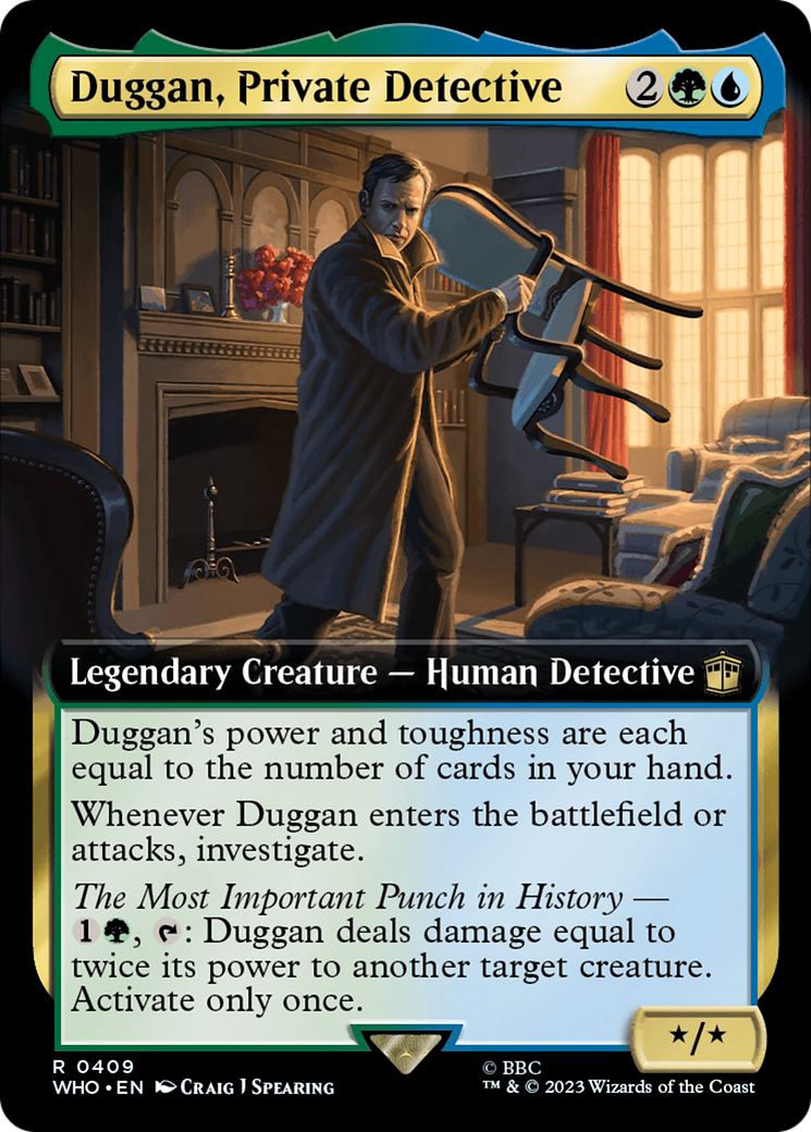 Duggan, Private Detective (Extended Art) [Doctor Who] | Gamer Loot