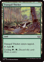 Tranquil Thicket [Duskmourn: House of Horror Commander] | Gamer Loot