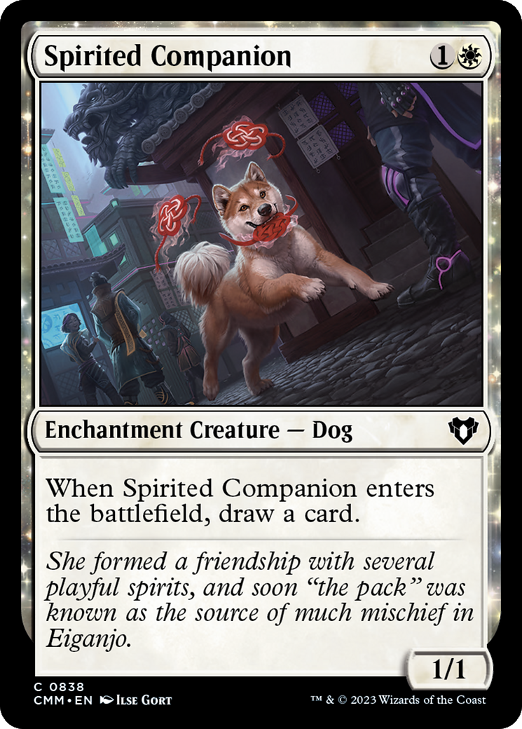 Spirited Companion [Commander Masters] | Gamer Loot