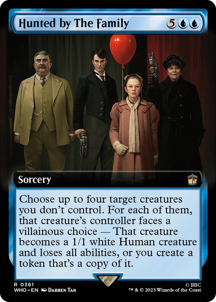 Hunted by The Family (Extended Art) [Doctor Who] | Gamer Loot