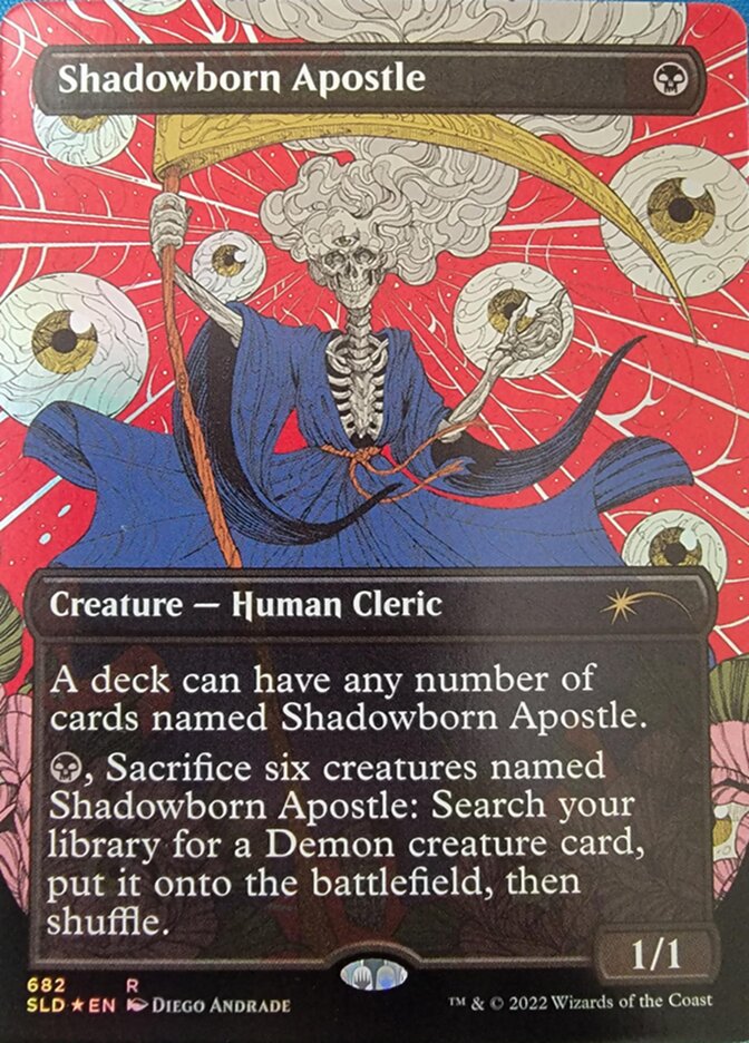 Shadowborn Apostle (Borderless) (682) [Secret Lair Drop Promos] | Gamer Loot