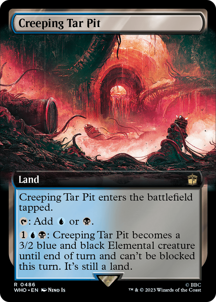 Creeping Tar Pit (Extended Art) [Doctor Who] | Gamer Loot