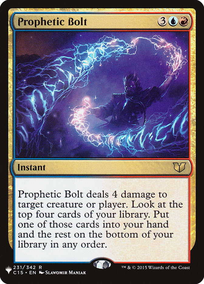 Prophetic Bolt [The List] | Gamer Loot