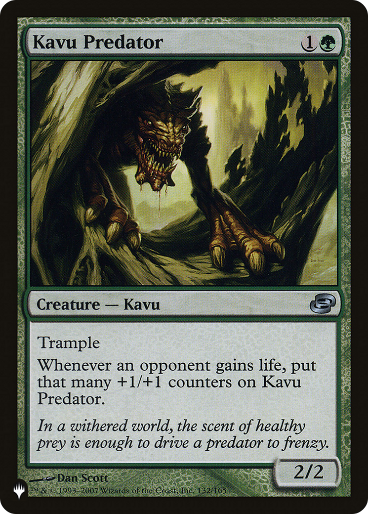 Kavu Predator [The List Reprints] | Gamer Loot