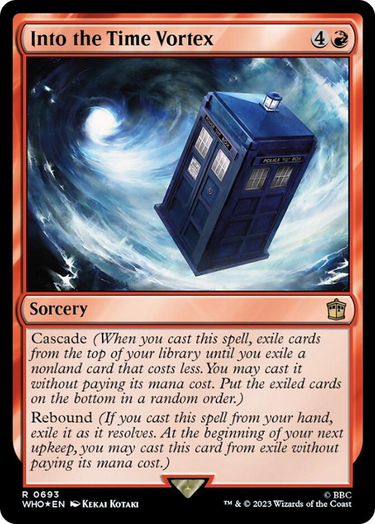 Into the Time Vortex (Surge Foil) [Doctor Who] | Gamer Loot