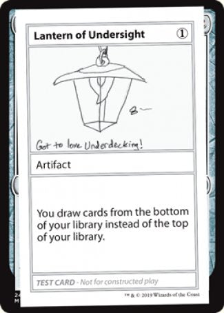 Lantern of Undersight (2021 Edition) [Mystery Booster Playtest Cards] | Gamer Loot