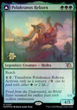 Polukranos Reborn // Polukranos, Engine of Ruin [March of the Machine Prerelease Promos] | Gamer Loot