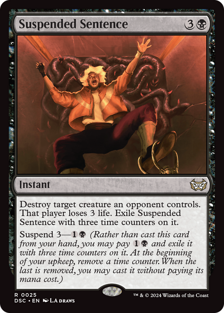 Suspended Sentence [Duskmourn: House of Horror Commander] | Gamer Loot