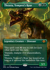 Thrasta, Tempest's Roar (Borderless Alternate Art) [Modern Horizons 2] | Gamer Loot