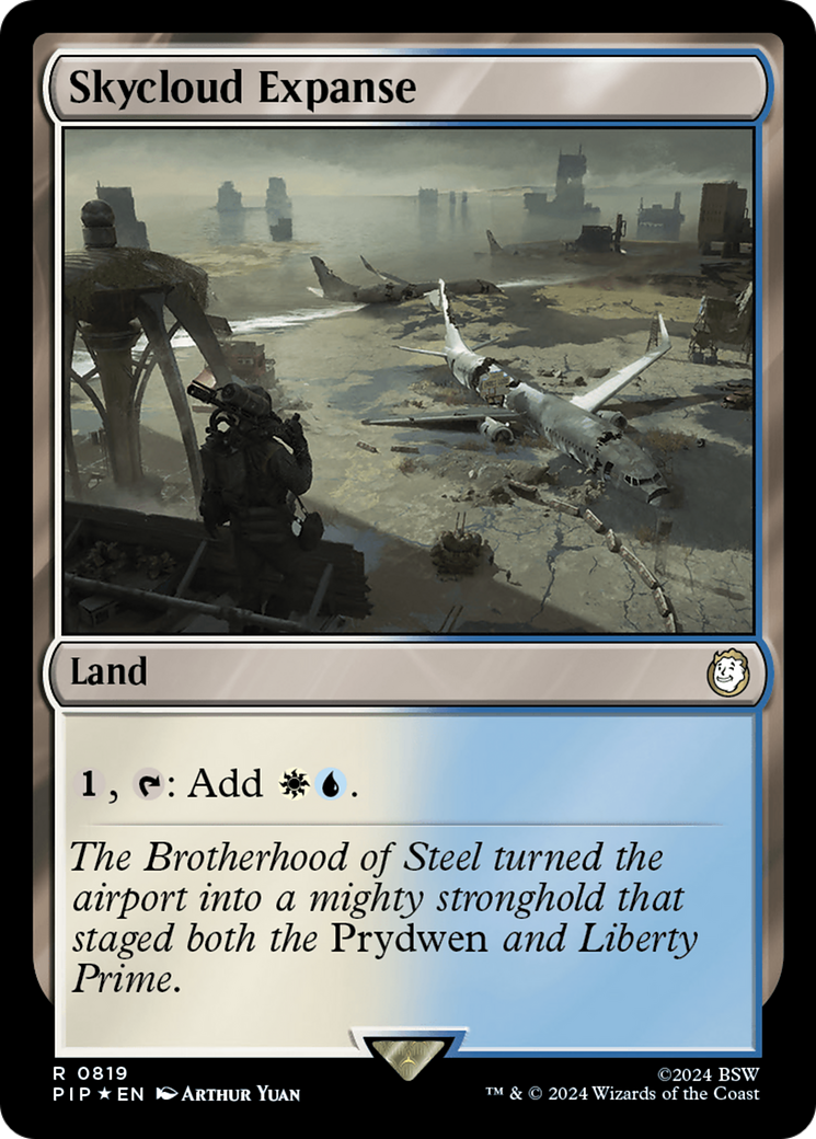 Skycloud Expanse (Surge Foil) [Fallout] | Gamer Loot