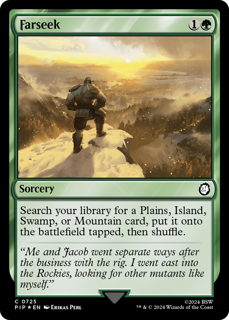 Farseek (Surge Foil) [Fallout] | Gamer Loot