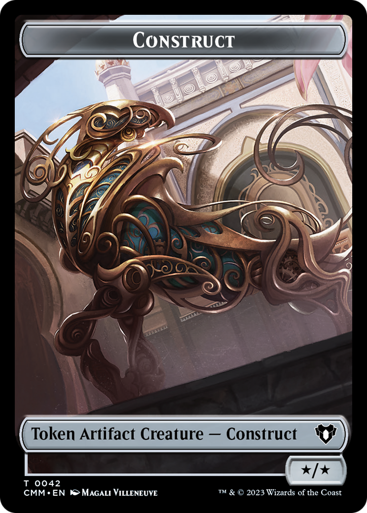 Construct Token (42) [Commander Masters Tokens] | Gamer Loot