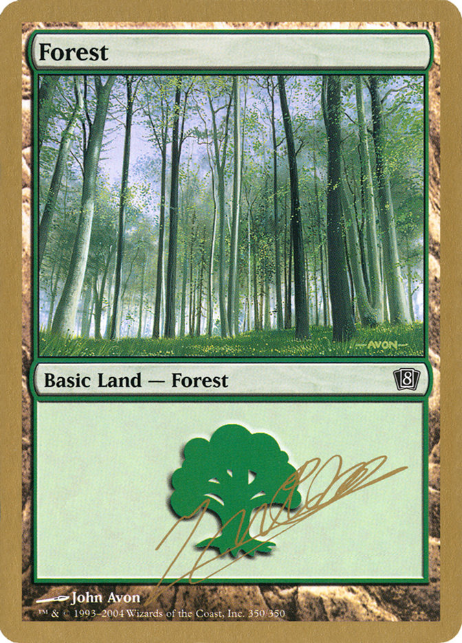 Forest (jn350) (Julien Nuijten) [World Championship Decks 2004] | Gamer Loot