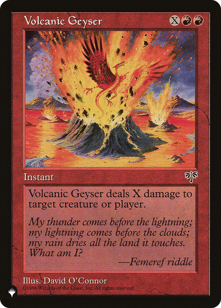 Volcanic Geyser [The List] | Gamer Loot