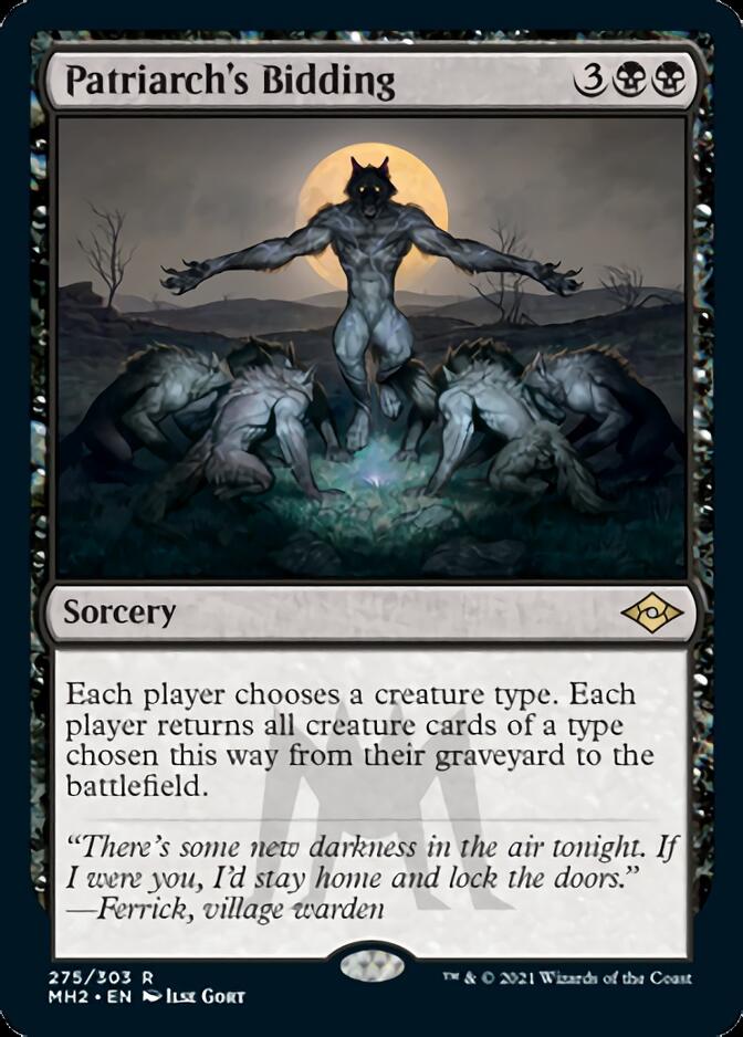 Patriarch's Bidding [Modern Horizons 2] | Gamer Loot