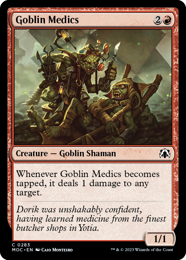 Goblin Medics [March of the Machine Commander] | Gamer Loot