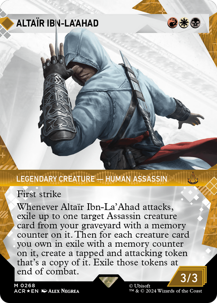 Altair Ibn-La'Ahad (Showcase) (Textured Foil) [Assassin's Creed] | Gamer Loot