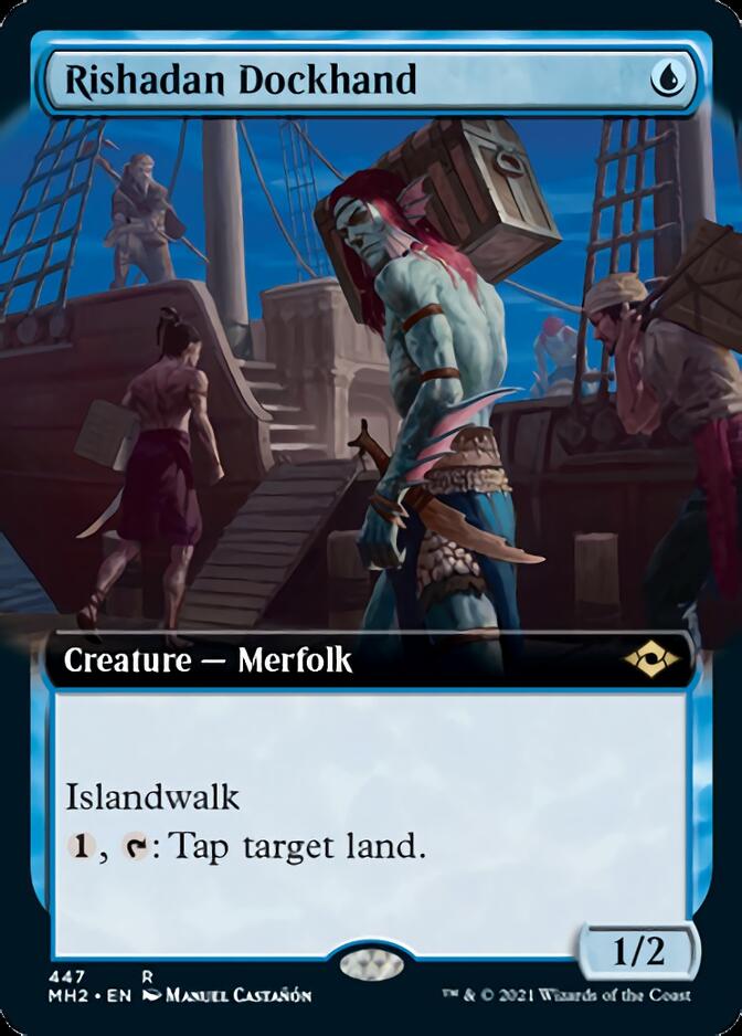 Rishadan Dockhand (Extended Art) [Modern Horizons 2] | Gamer Loot