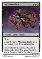 Faerie Macabre (White Border) [Mystery Booster 2] | Gamer Loot