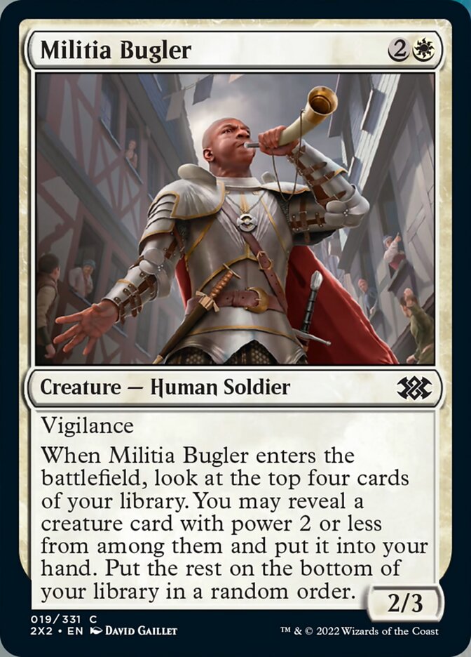 Militia Bugler [Double Masters 2022] | Gamer Loot