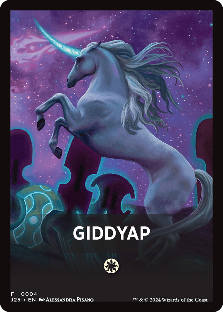 Giddyap Theme Card [Foundations Jumpstart Front Cards] | Gamer Loot