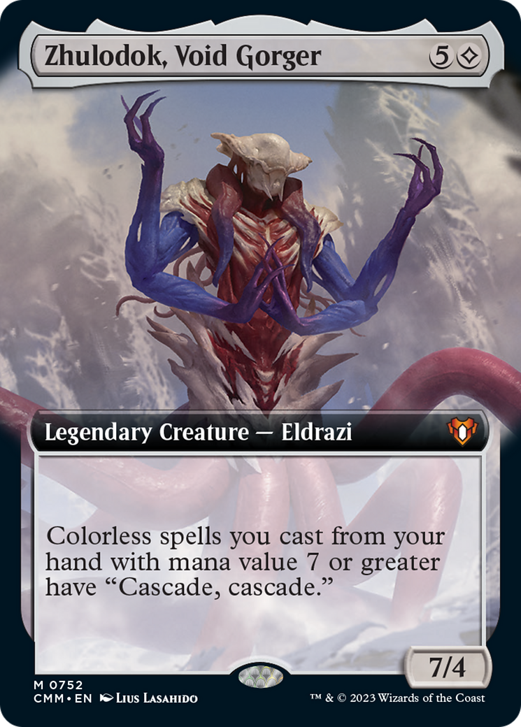 Zhulodok, Void Gorger (Extended Art) [Commander Masters] | Gamer Loot