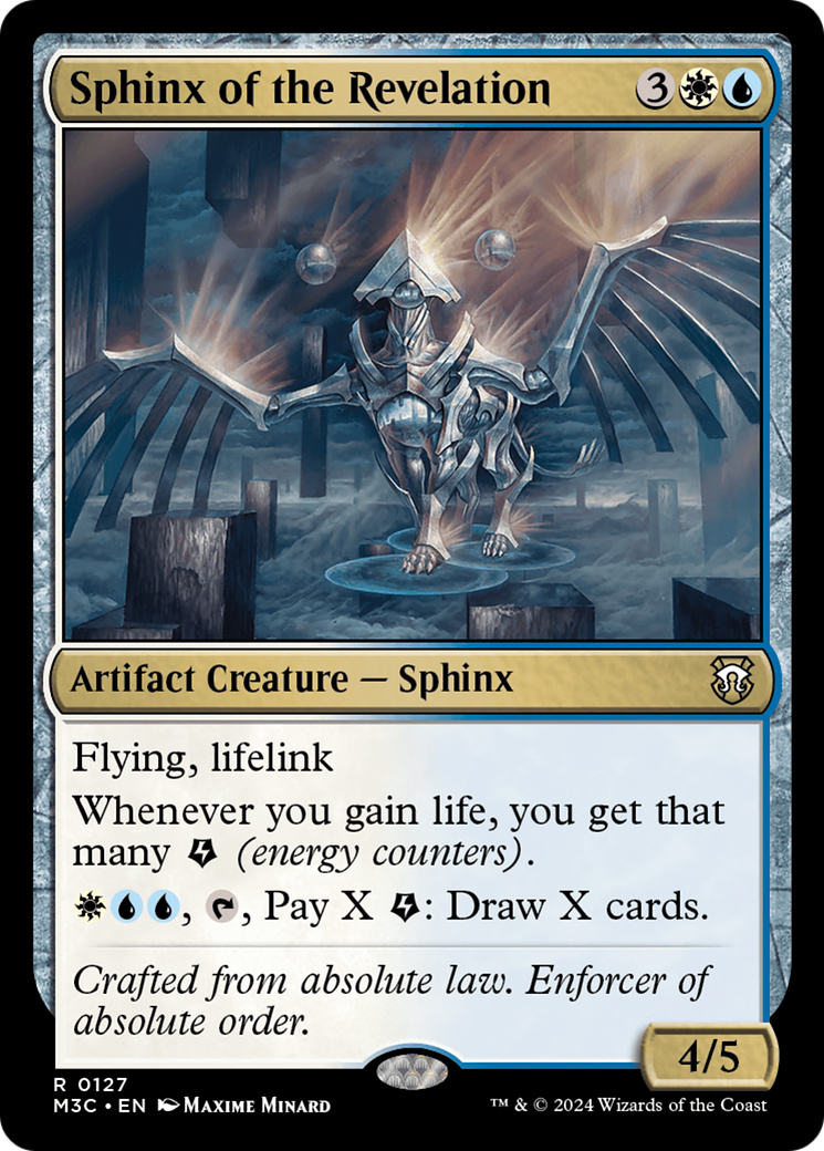 Sphinx of the Revelation (Ripple Foil) [Modern Horizons 3 Commander] | Gamer Loot