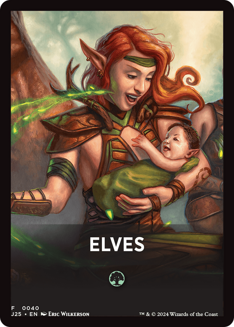 Elves Theme Card [Foundations Jumpstart Front Cards] | Gamer Loot