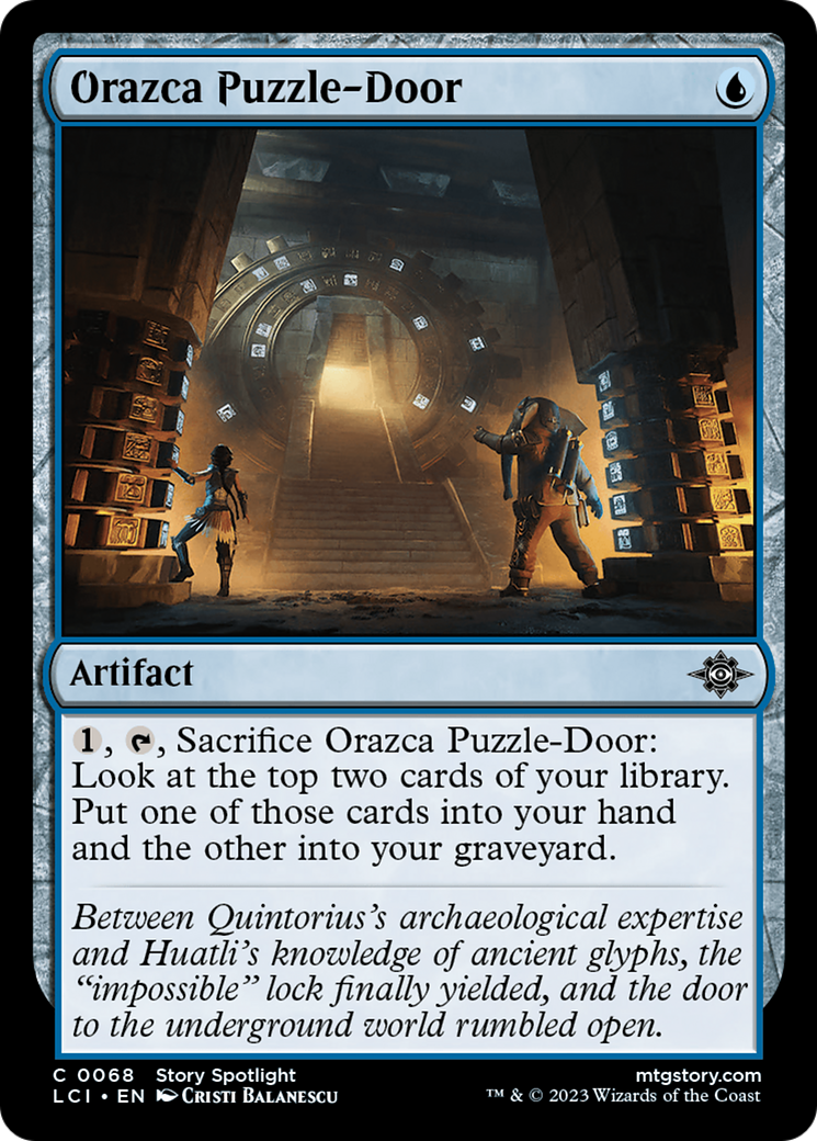 Orazca Puzzle-Door [The Lost Caverns of Ixalan] | Gamer Loot