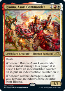 Risona, Asari Commander [Kamigawa: Neon Dynasty] | Gamer Loot