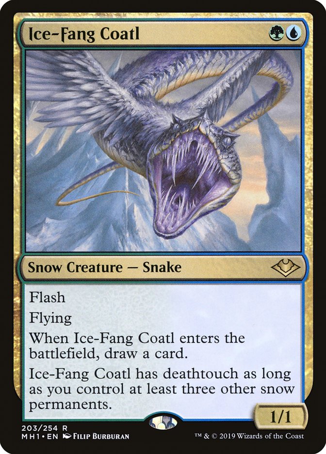 Ice-Fang Coatl [Modern Horizons] | Gamer Loot