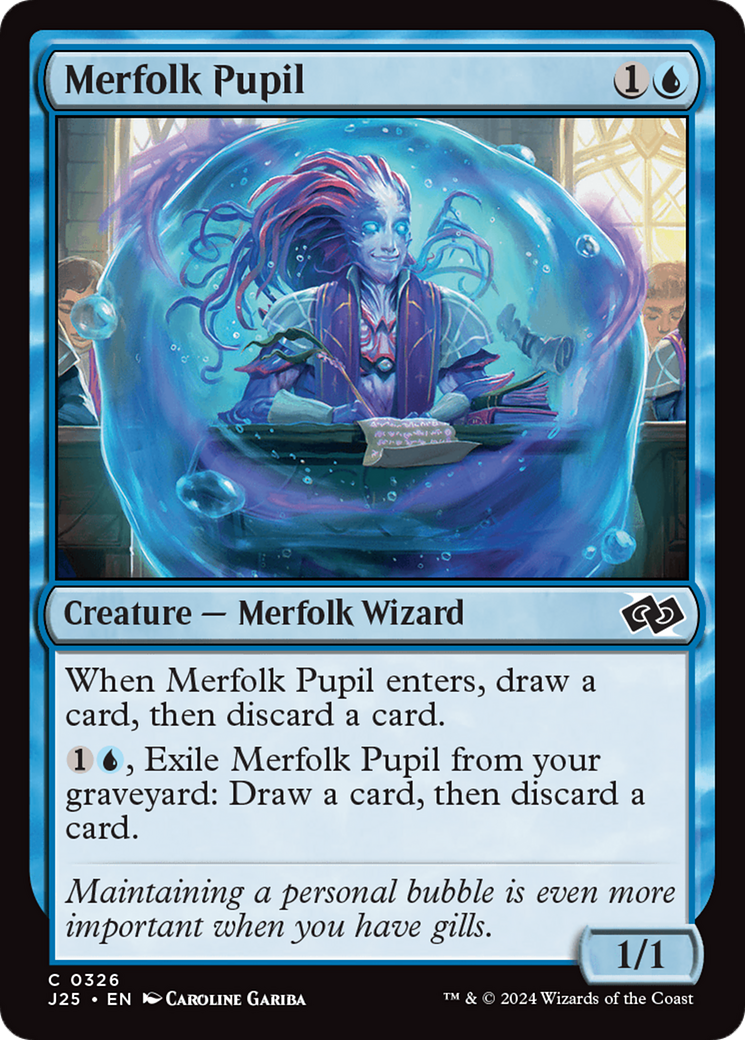 Merfolk Pupil [Foundations Jumpstart] | Gamer Loot