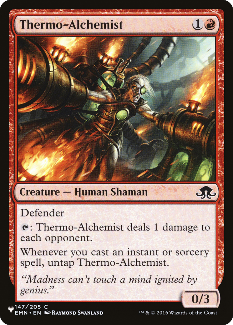 Thermo-Alchemist [The List Reprints] | Gamer Loot