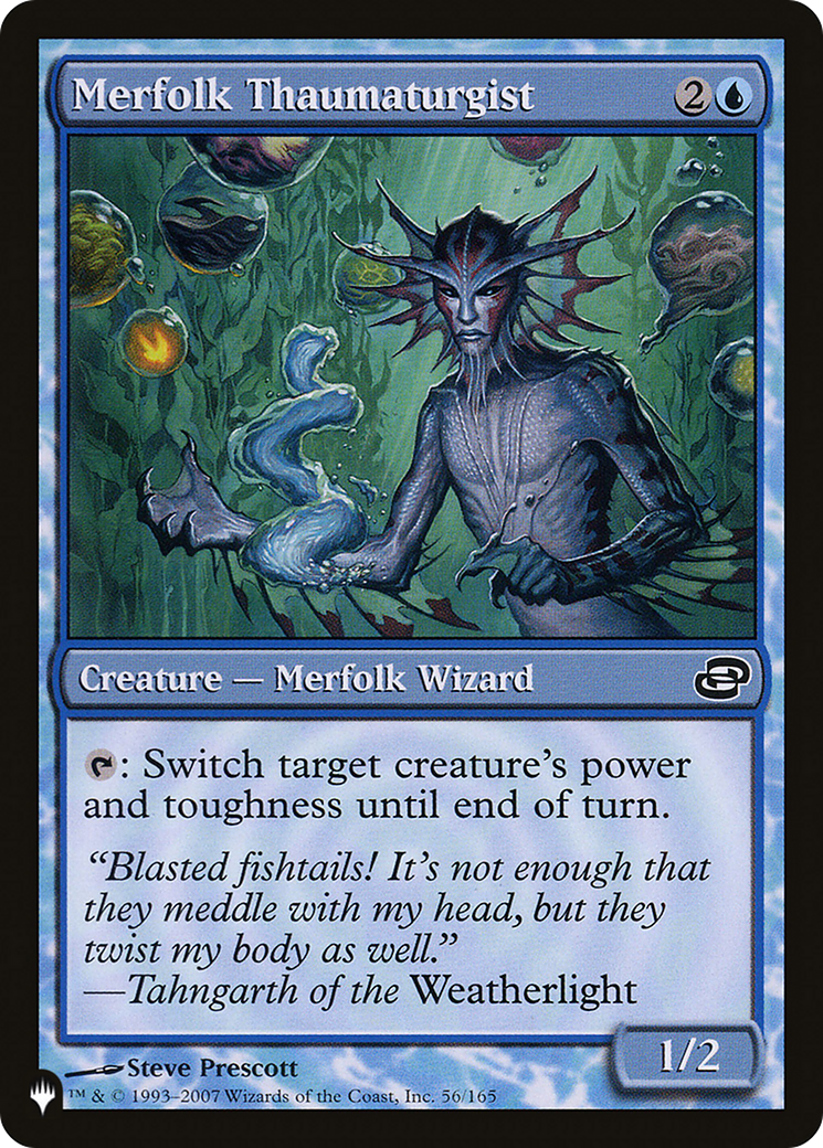 Merfolk Thaumaturgist [The List] | Gamer Loot