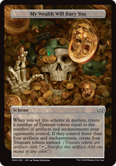 My Wealth Will Bury You (Full Art) [Duskmourn: Archenemy] | Gamer Loot