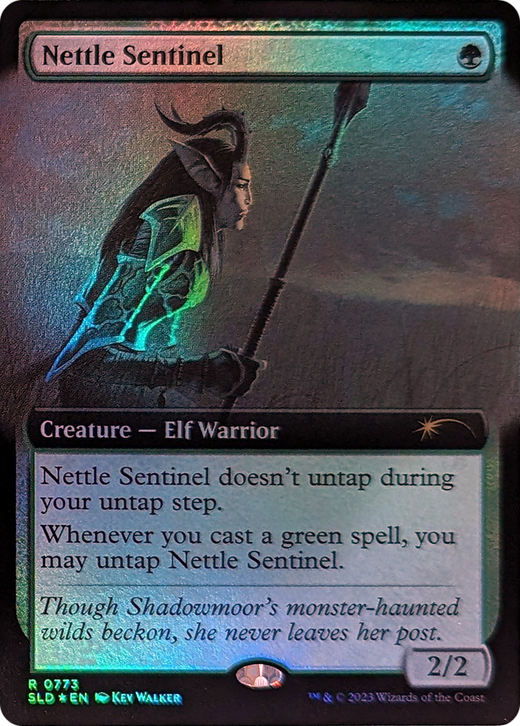 Nettle Sentinel (Extended Art) [Secret Lair Drop Series] | Gamer Loot