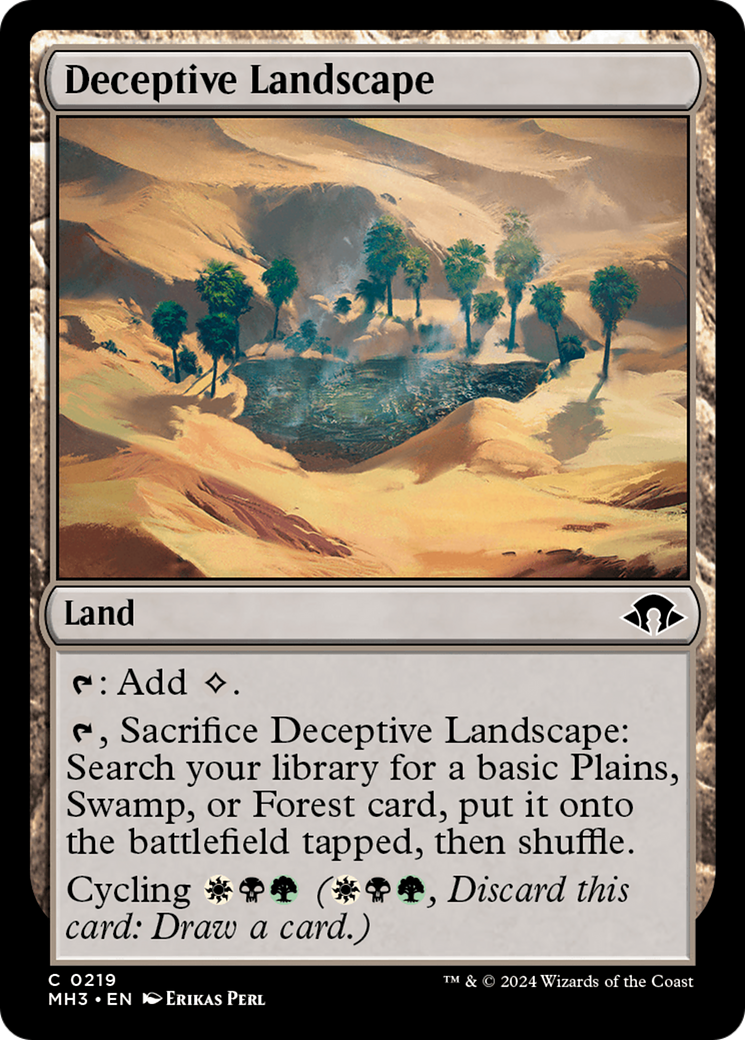 Deceptive Landscape [Modern Horizons 3] | Gamer Loot