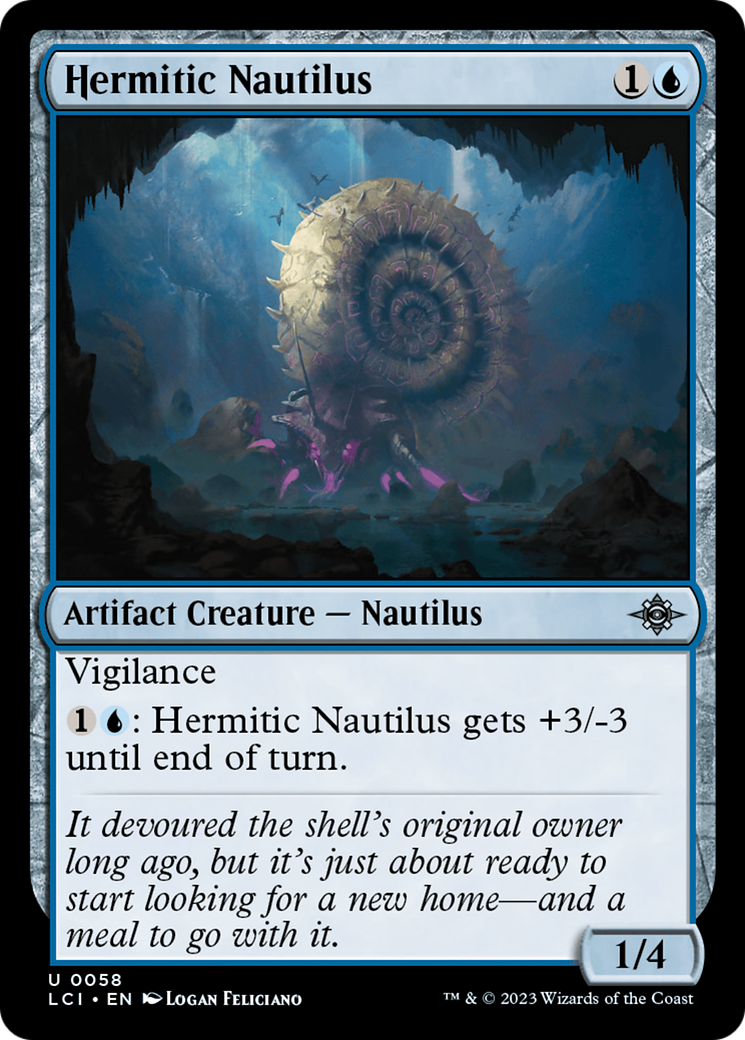 Hermitic Nautilus [The Lost Caverns of Ixalan] | Gamer Loot