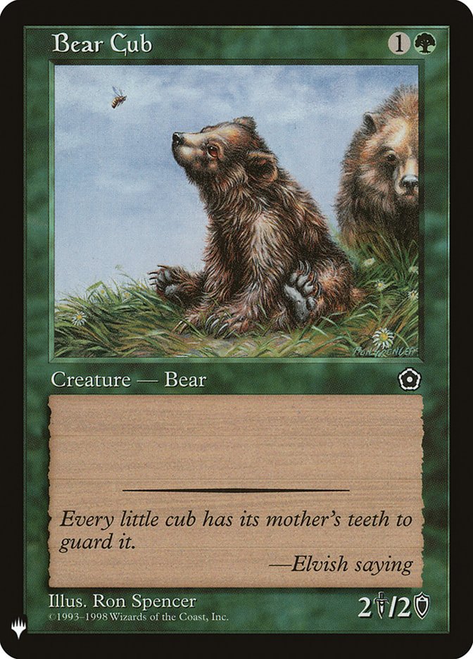 Bear Cub [Mystery Booster] | Gamer Loot